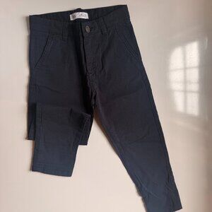 Kids Navy Chino Pants
